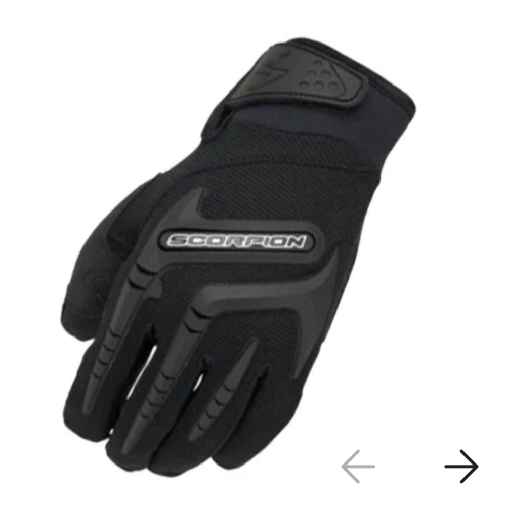 Scorpion Black Women's Moto Gloves